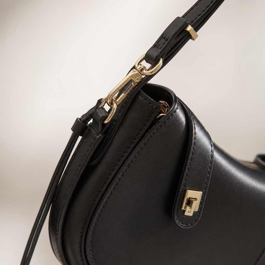 Sac Porté Épaule Femme, coloris Noir, détail