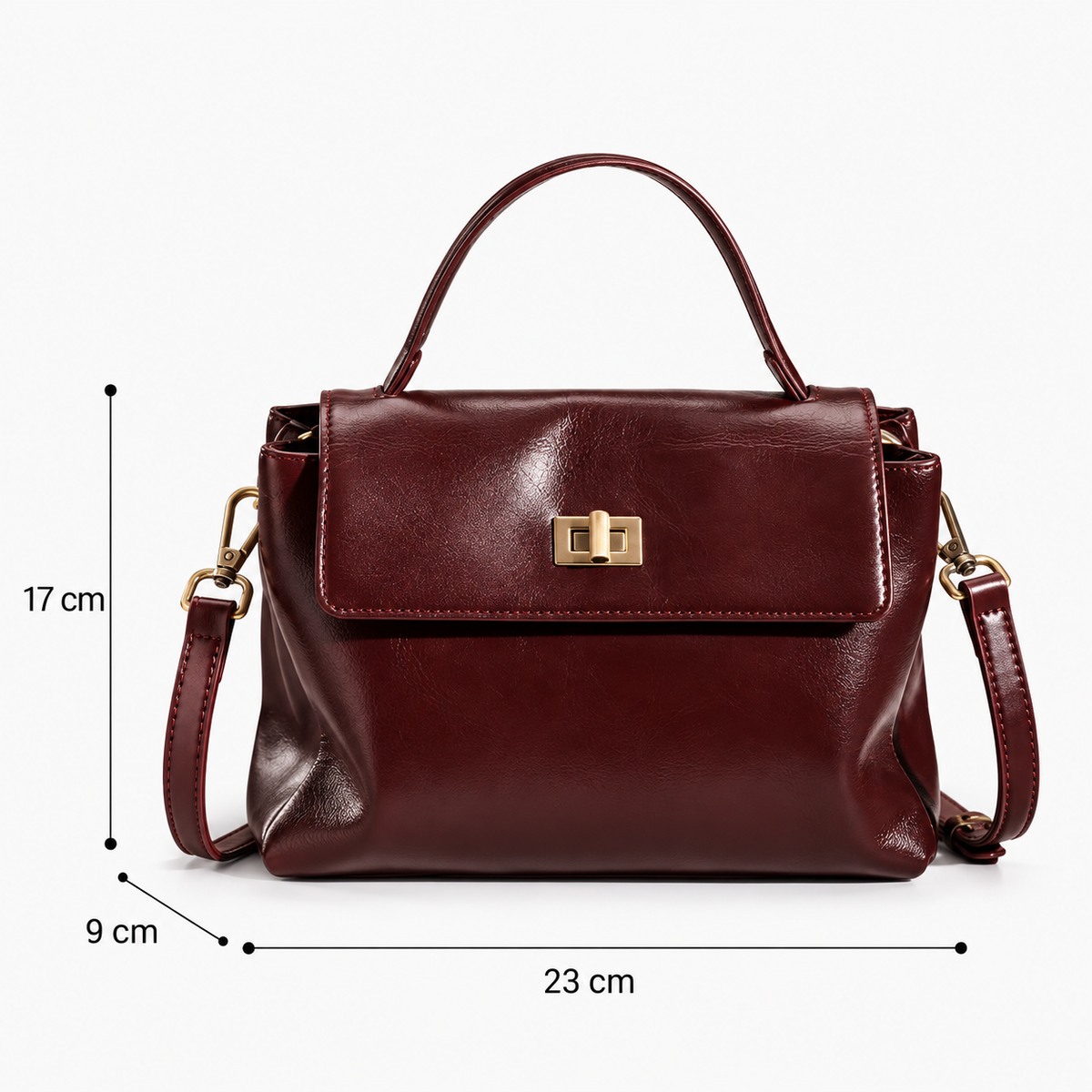 Sac Besace Cuir Femme