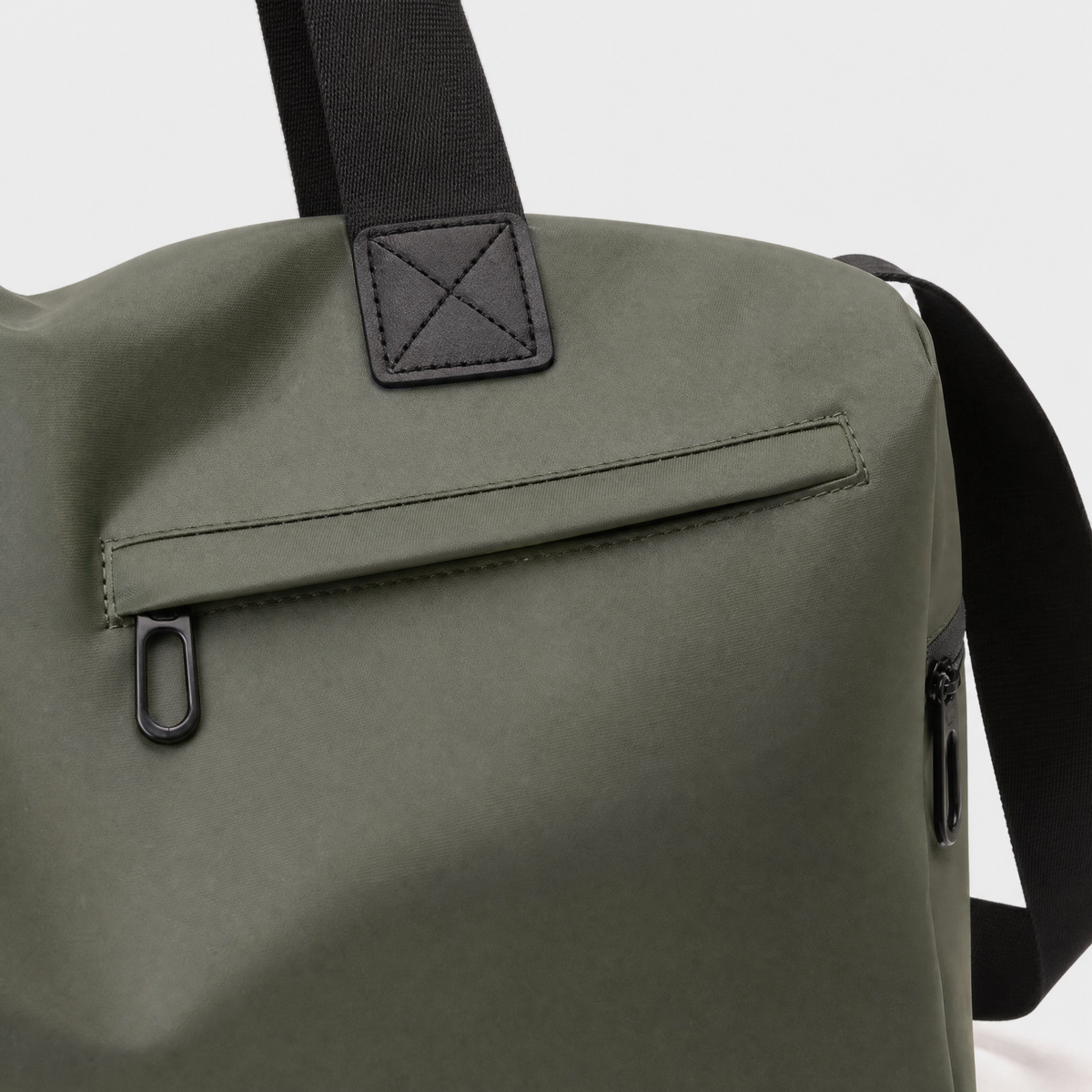 Sac de Voyage Etanche, coloris Vert, detail couture et finition