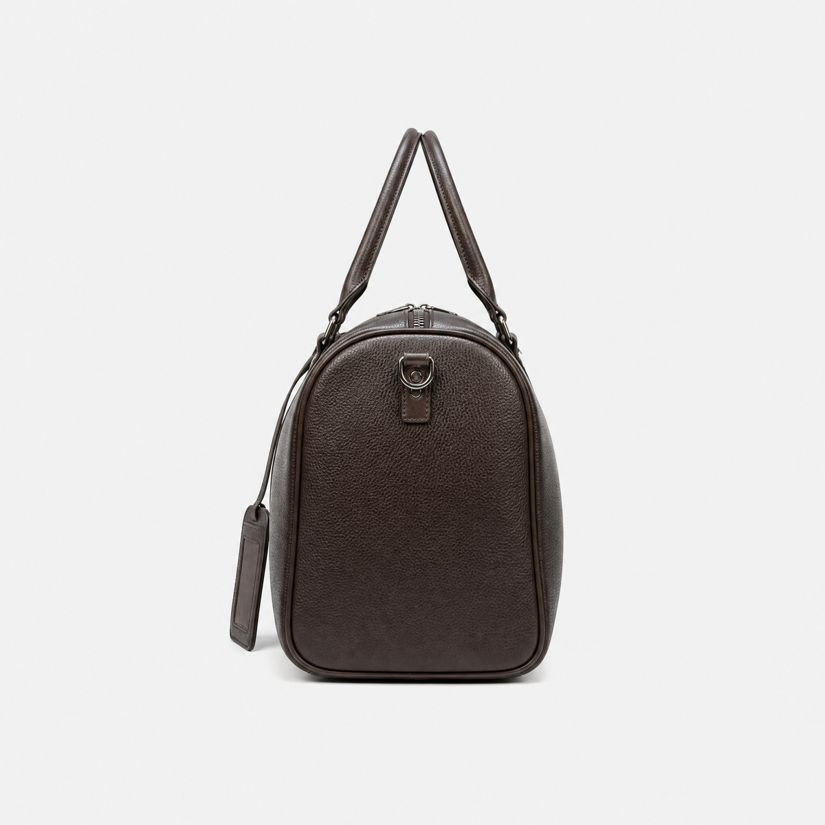 Sac en Cuir de Voyage pour Homme, coloris Marron, vue de profil