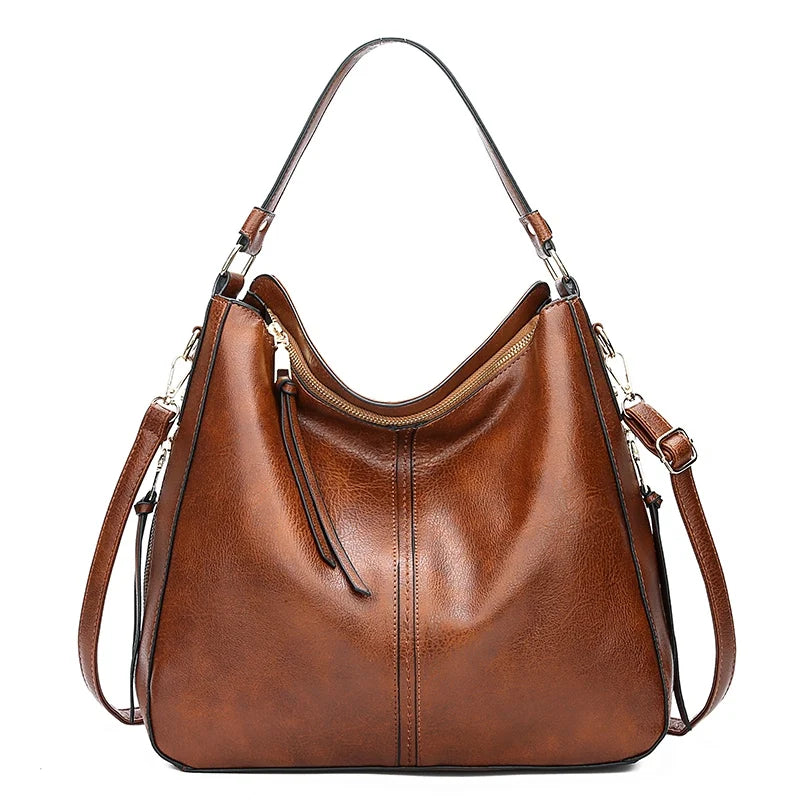 Grand Sac Bandoulière pour Femme en Simili Cuir