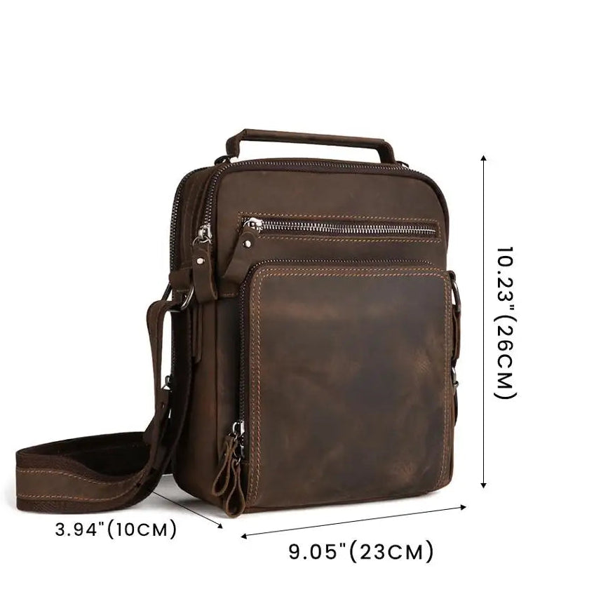 Sacoche Cuir Homme Vintage