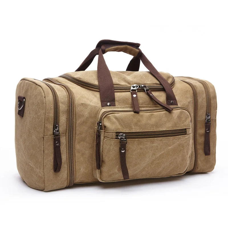 Sac de Voyage Homme en Toile