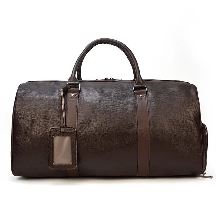 Sac en Cuir de Voyage pour Homme