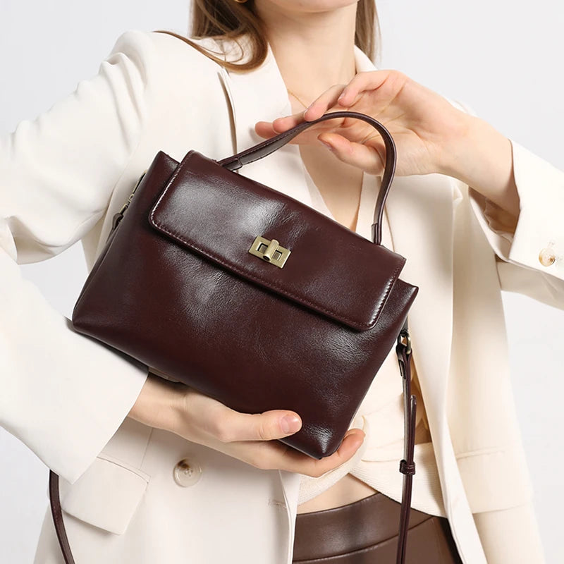 Sac Besace Cuir Femme