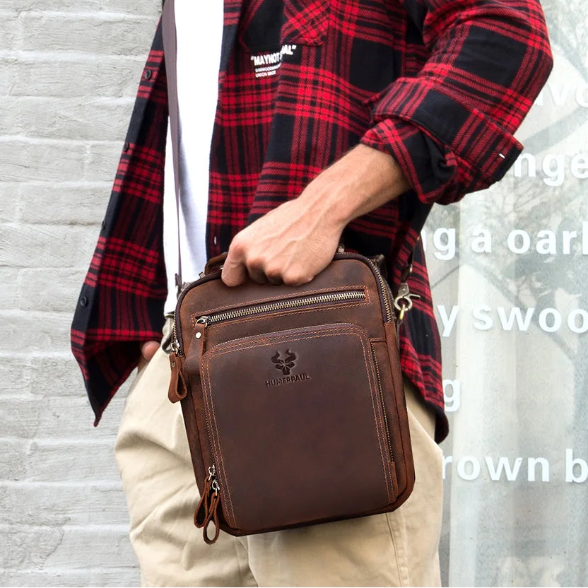 Sacoche pour Homme Cuir