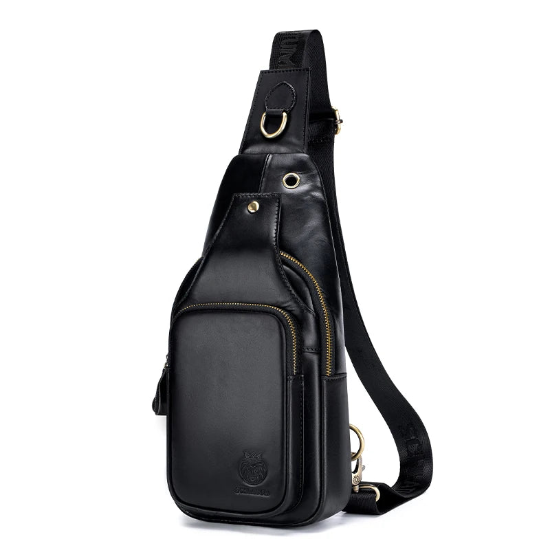 Sacoche Bandouliere en Cuir pour Homme
