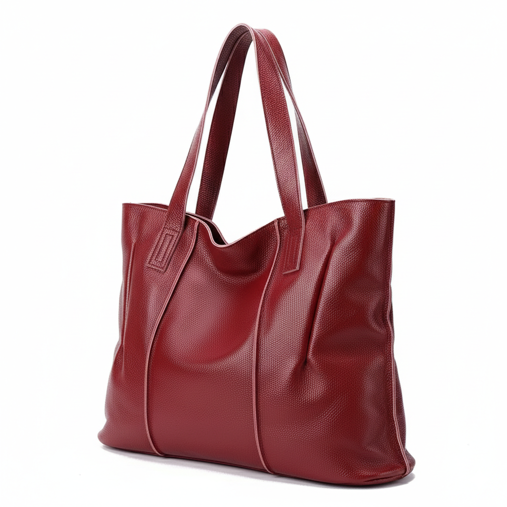 Sac Cabas Cuir Souple Grand Format