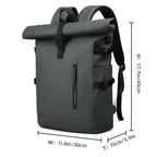 Sac à Dos avec Port USB - Sac à Dos avec Port USB Gris
