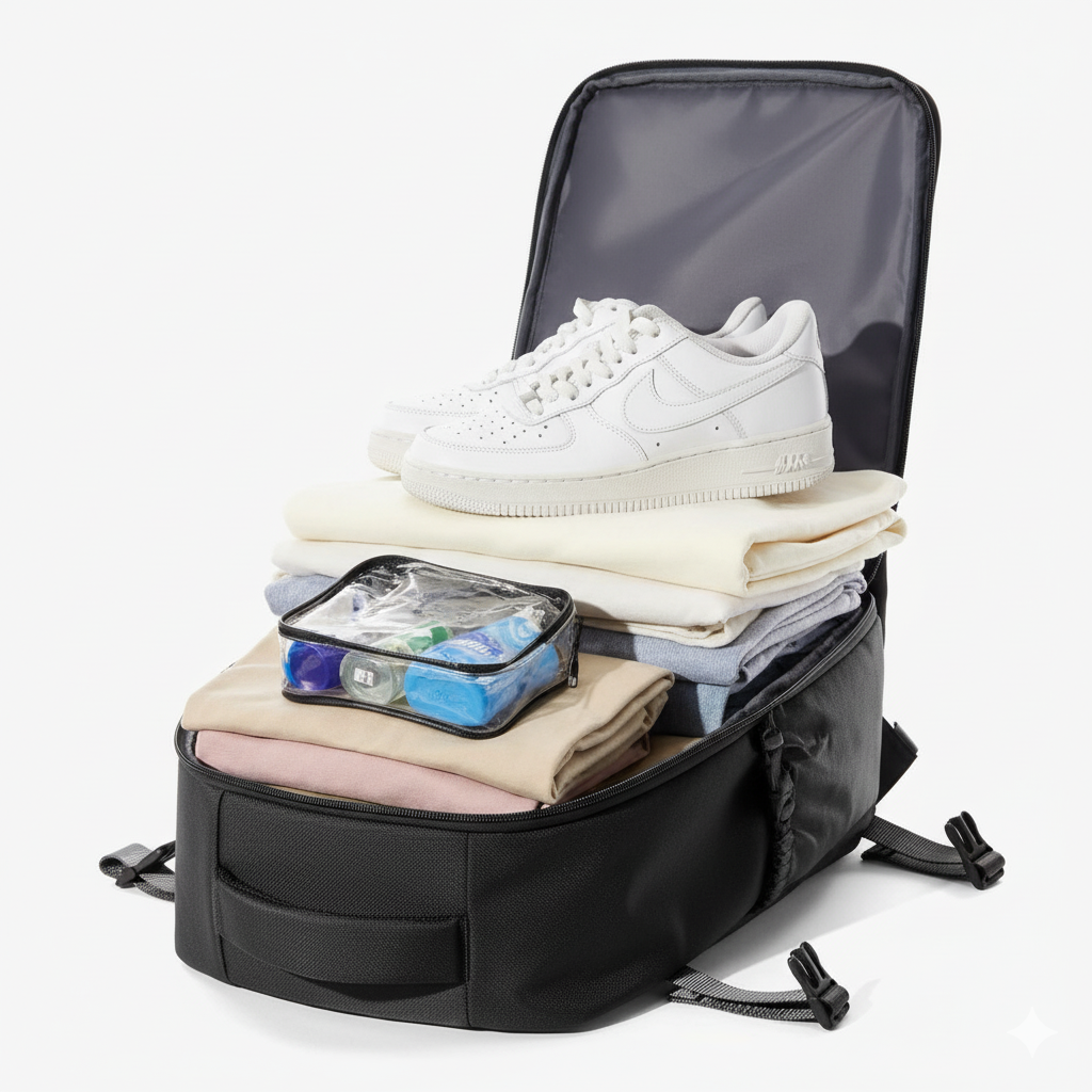 Sac à Dos Cabine Compression Sous Vide