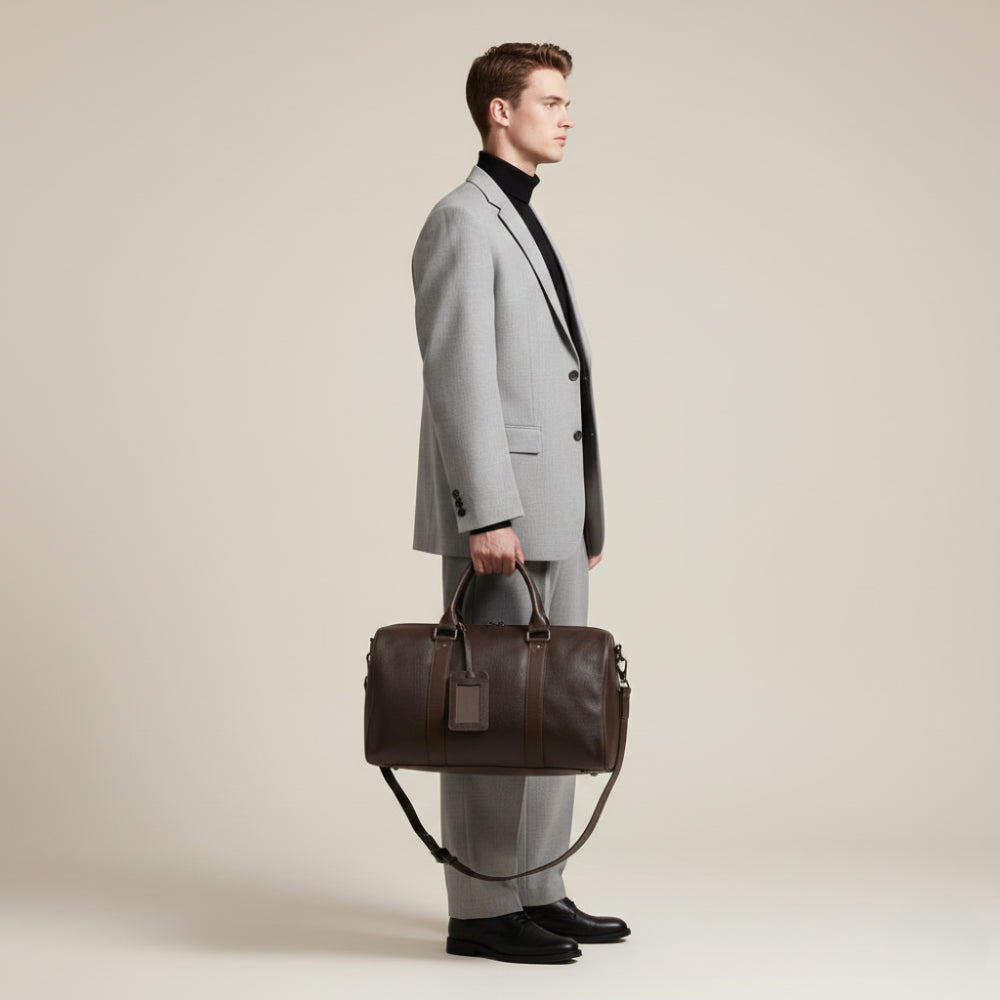 Sac en Cuir de Voyage pour Homme