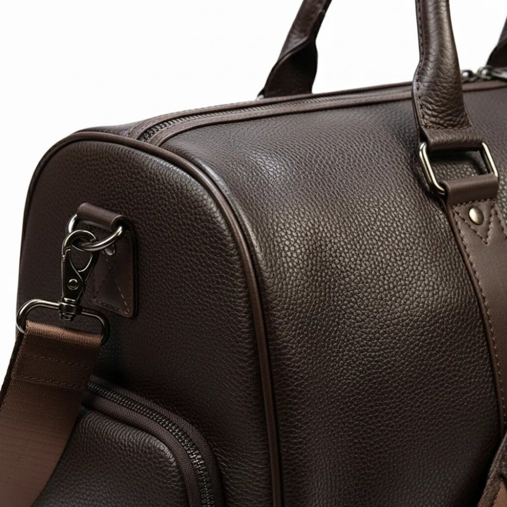 Sac en Cuir de Voyage pour Homme