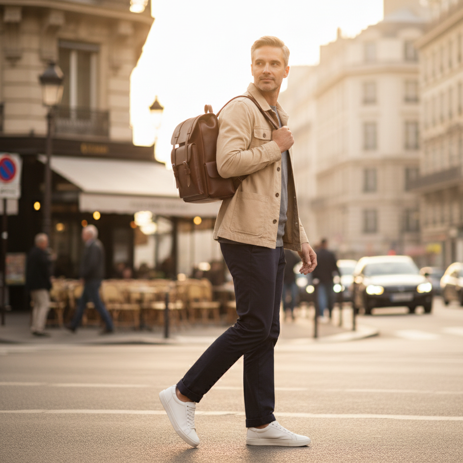 Sac à Dos Homme en Cuir