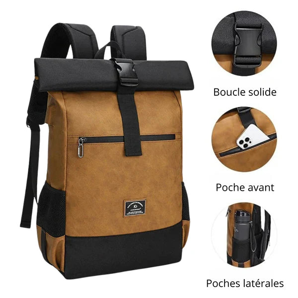Sac à Dos Roll Top Imperméable