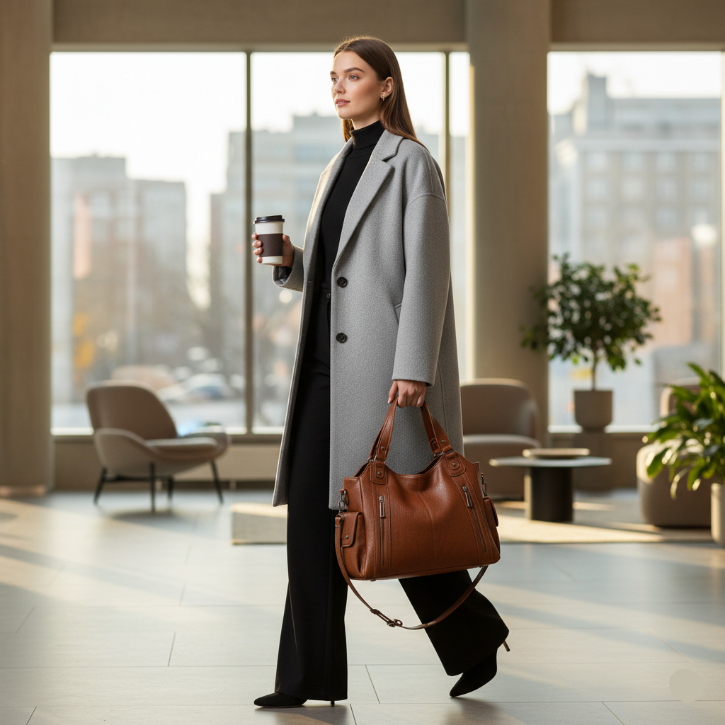 Sac de Voyage pour Femme en Cuir