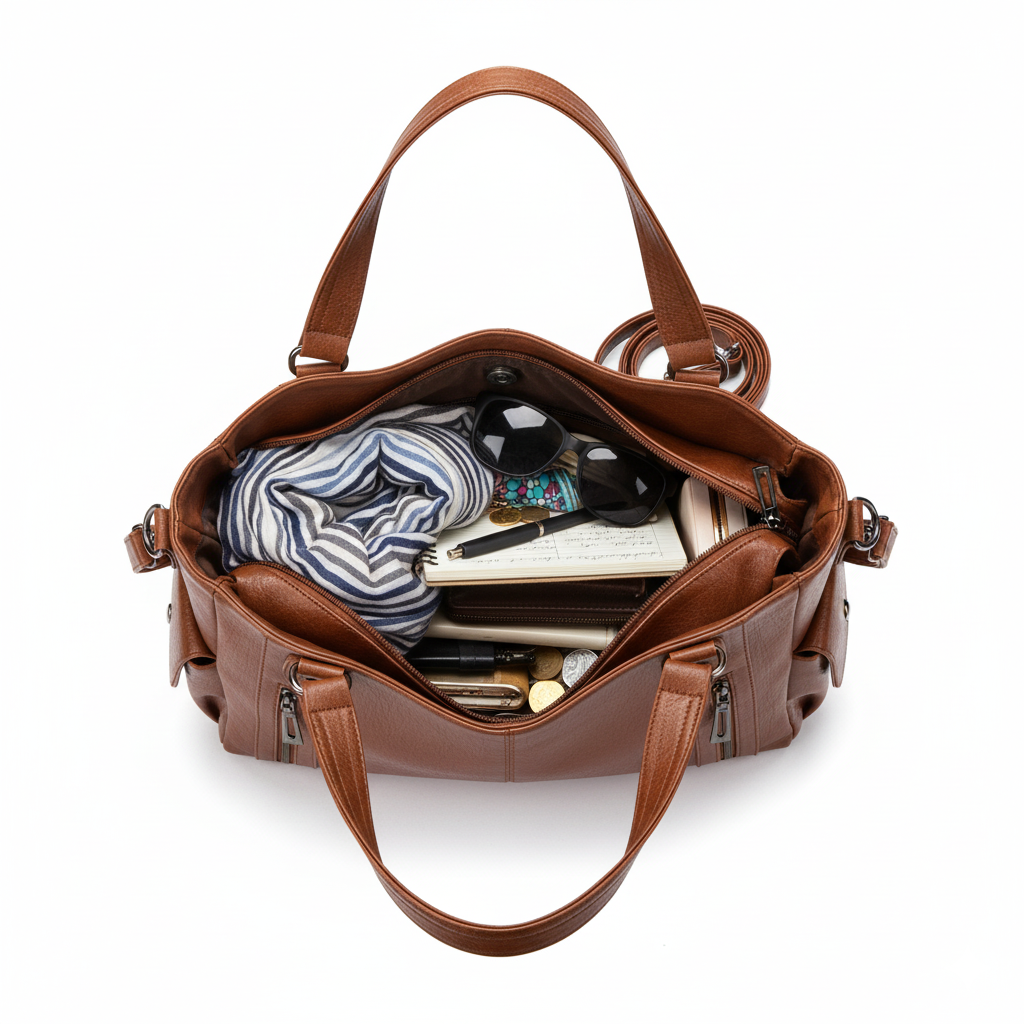 Sac de Voyage pour Femme en Cuir