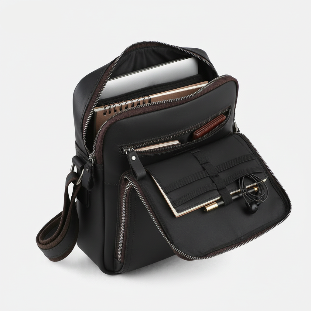 Sacoche Cuir Homme Vintage