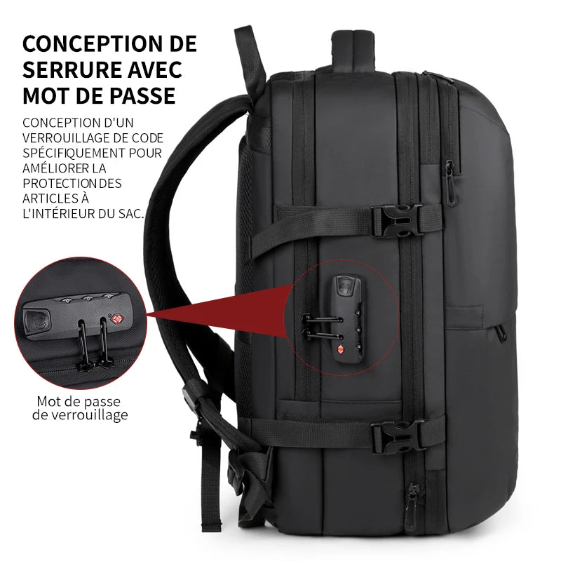 Sac de Voyage Compressible - Antivol