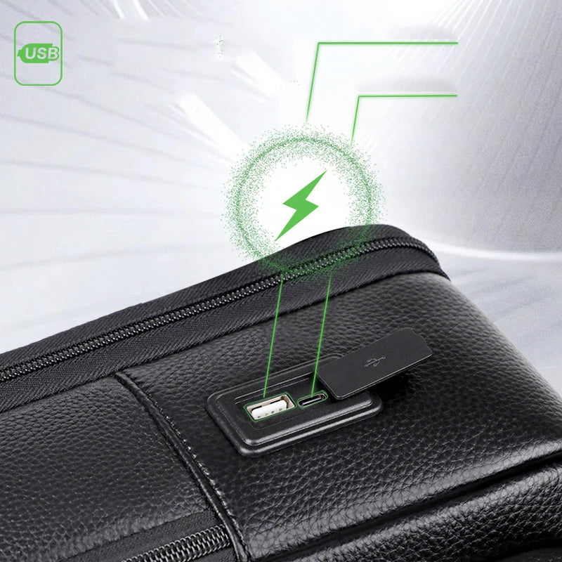 Sac à Dos Ordinateur en Cuir