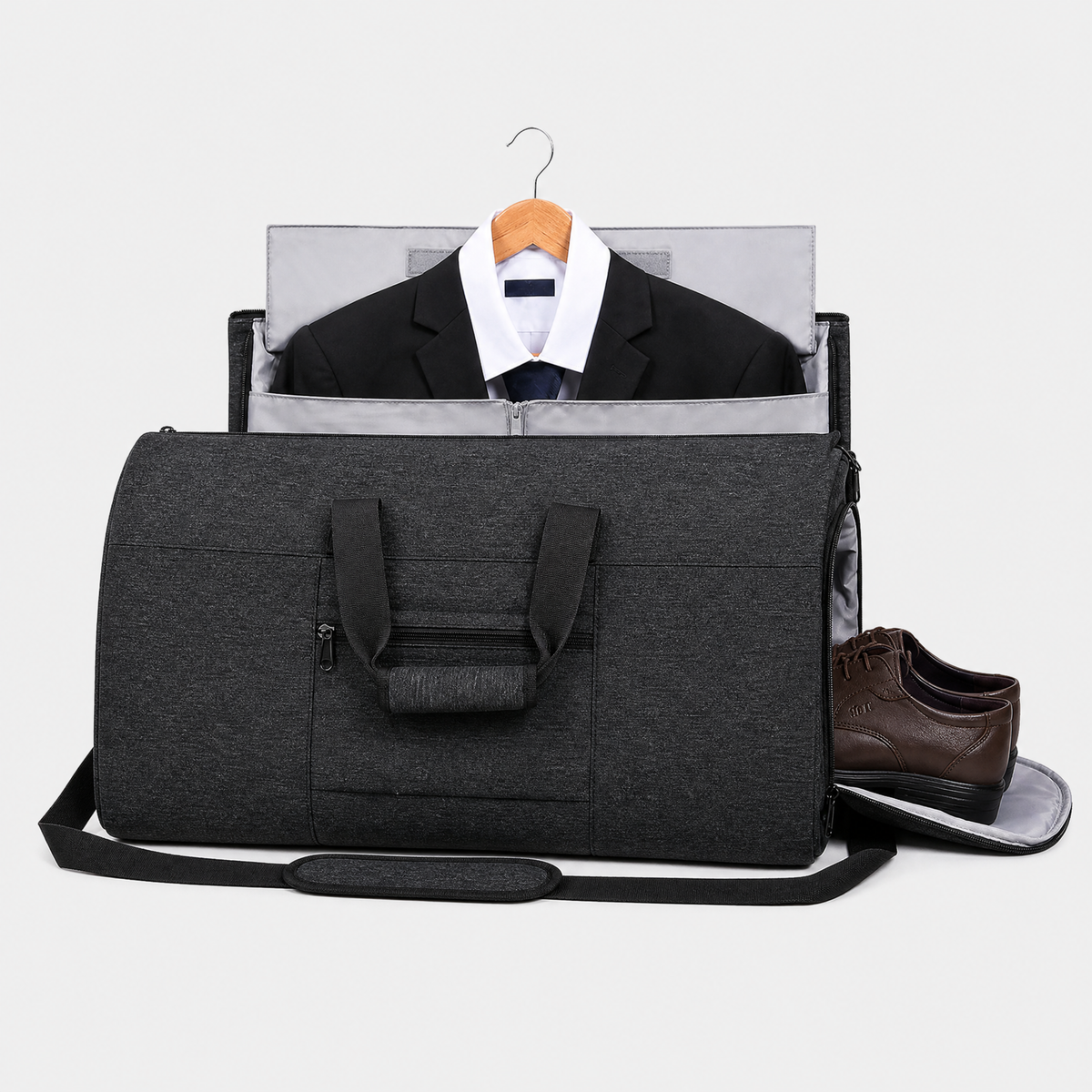 Sac pour Costume Homme, coloris Noir, vue de face