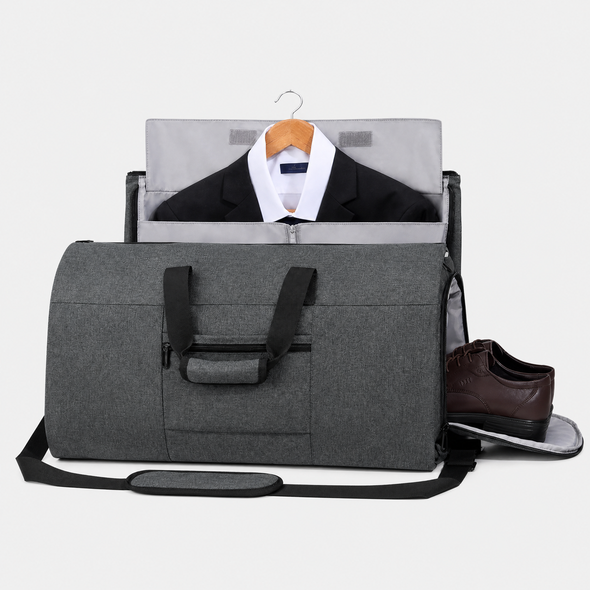 Sac pour Costume Homme, coloris Gris, vue de face