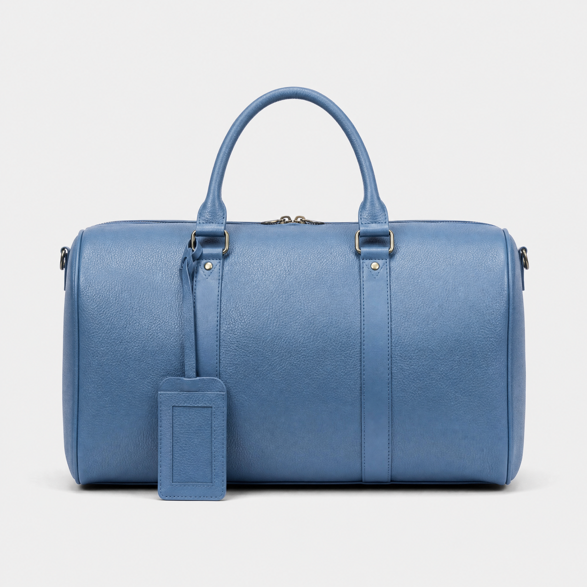Sac en Cuir de Voyage pour Homme, coloris Bleu, vue de face