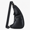 Sacoche Banane Homme, coloris Noir 2, vue de face