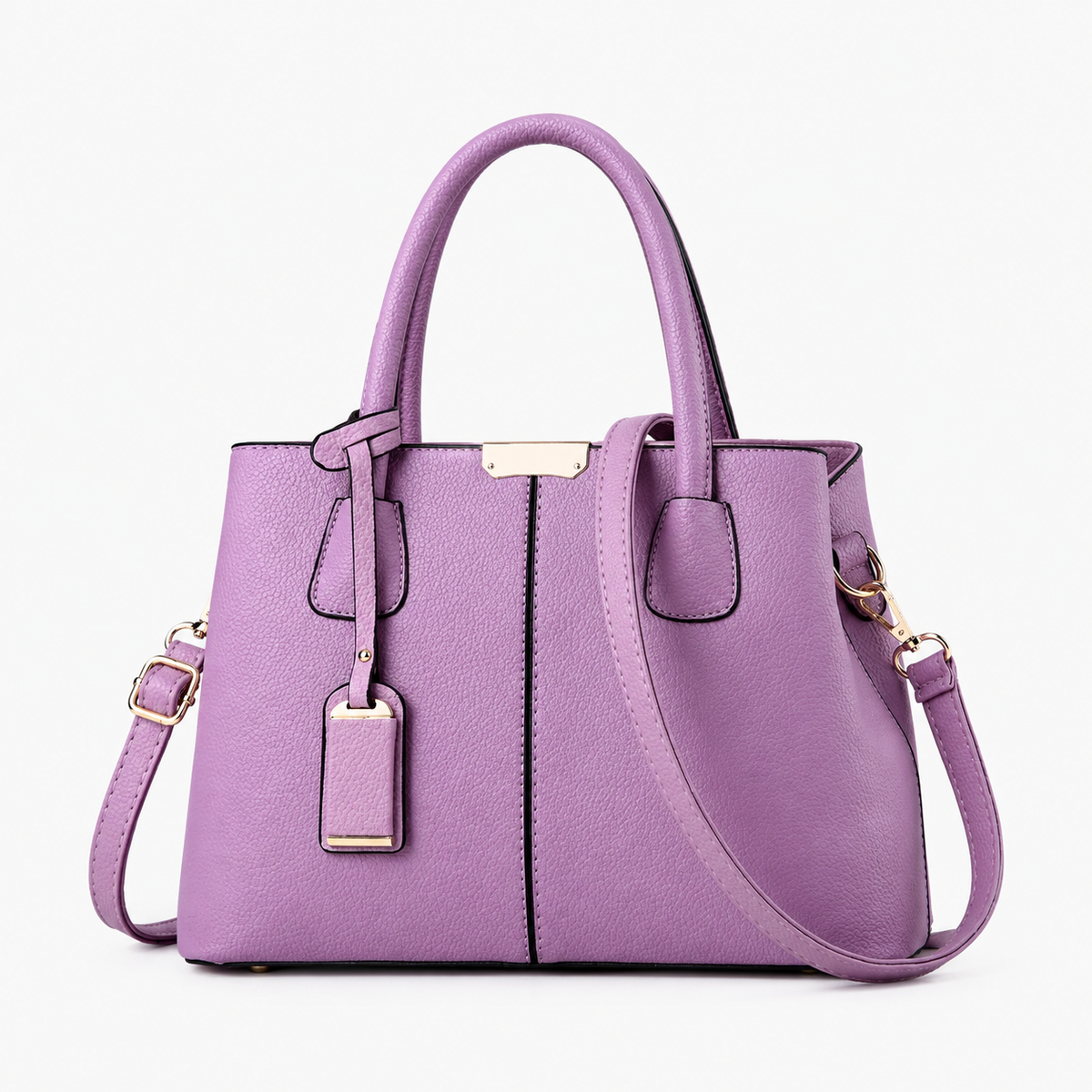 Sac à Main Femme, coloris Violet, vue de face
