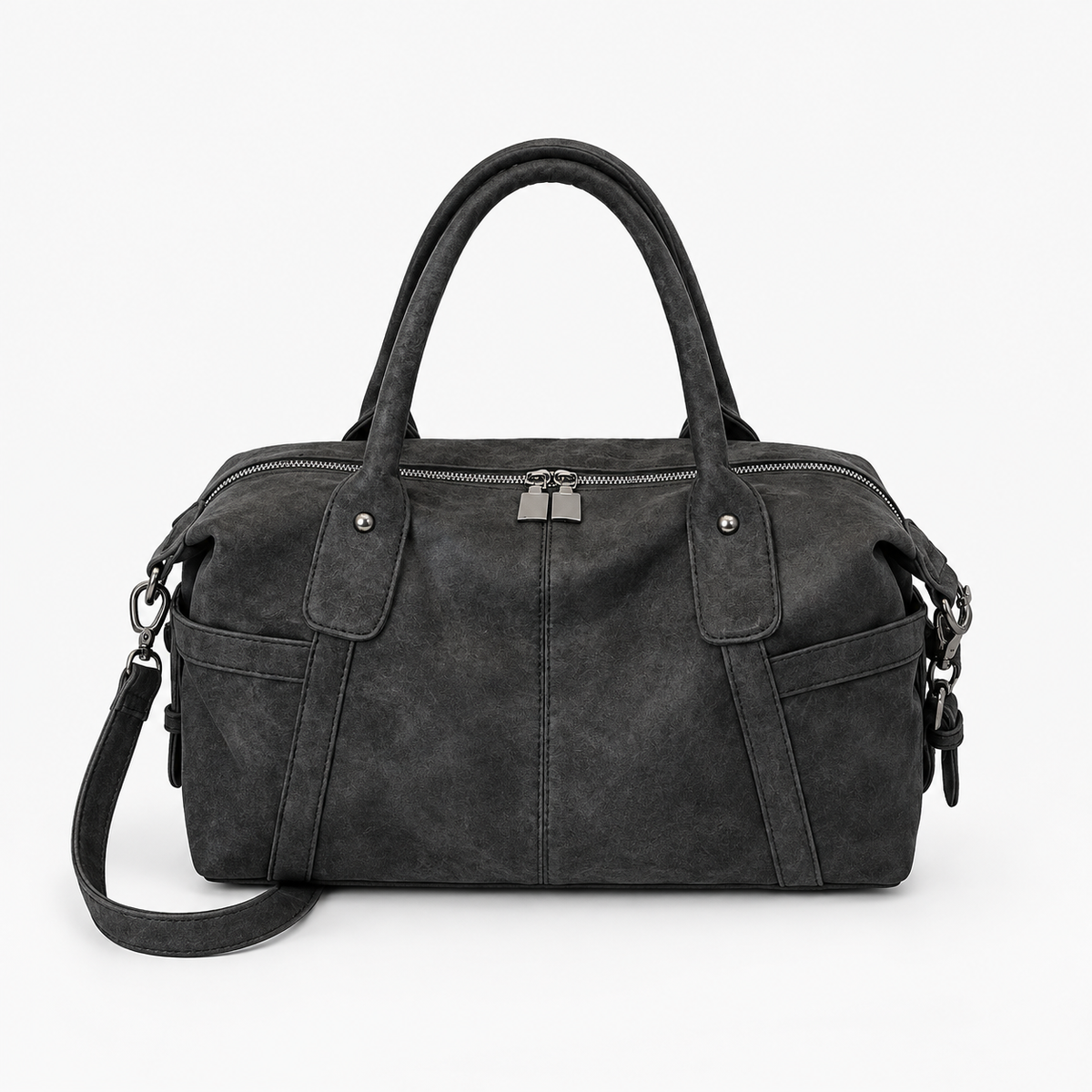 Sac Fourre Tout Femme, coloris Noir 2, vue de face
