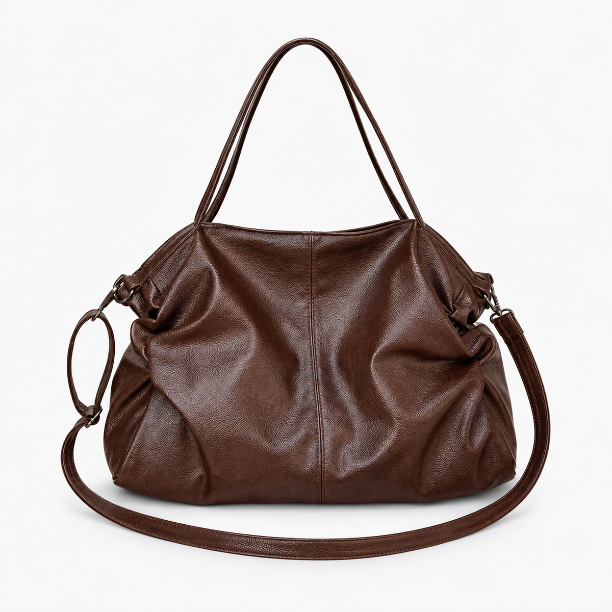 Sac Fourre Tout Femme, coloris Café, vue de face