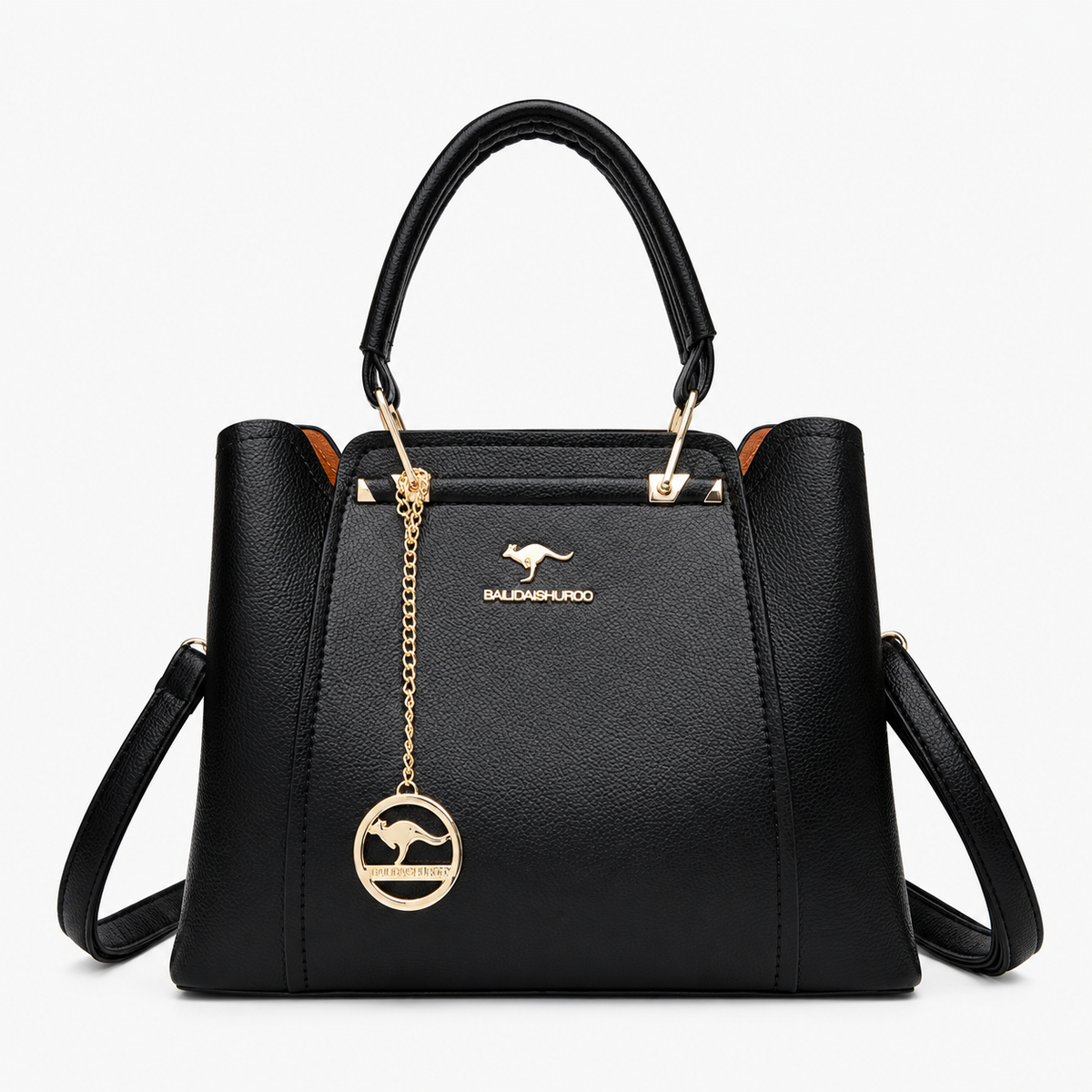 Sac à Main Grand Femme, coloris Noir, vue de face