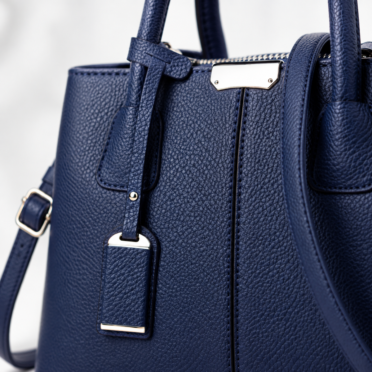 Sac à Main Femme, coloris Bleu foncé, détail