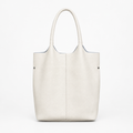 Sac Cabas Cuir Femme, coloris Beige, vue de face