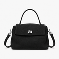 Sac à Main Daim, coloris Noir, vue de face