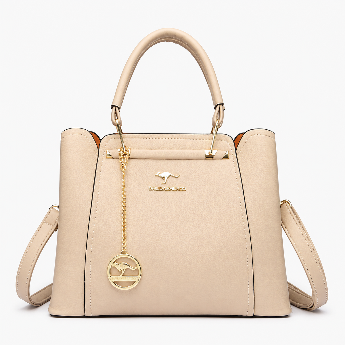 Sac à Main Grand Femme, coloris Kaki, vue de face