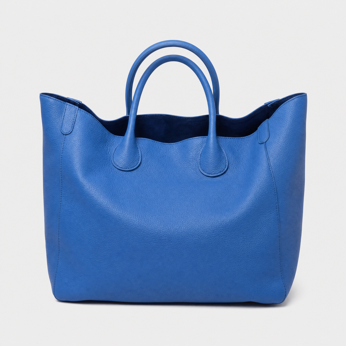 Sac Fourre-Tout Grand Format, coloris Bleu, vue de face