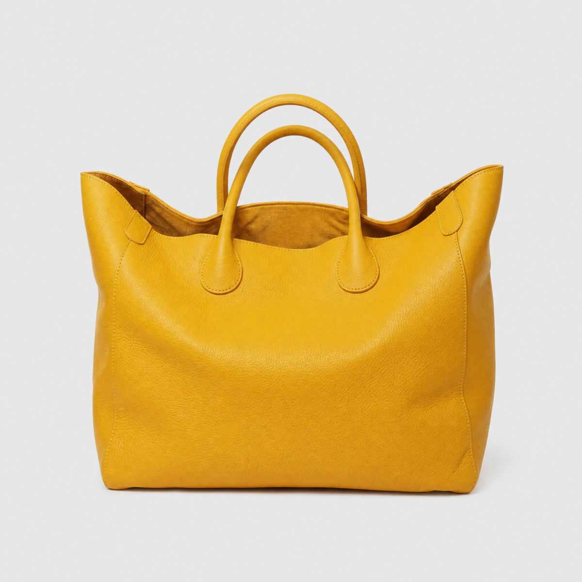 Sac Fourre-Tout Grand Format, coloris Jaune, vue de face