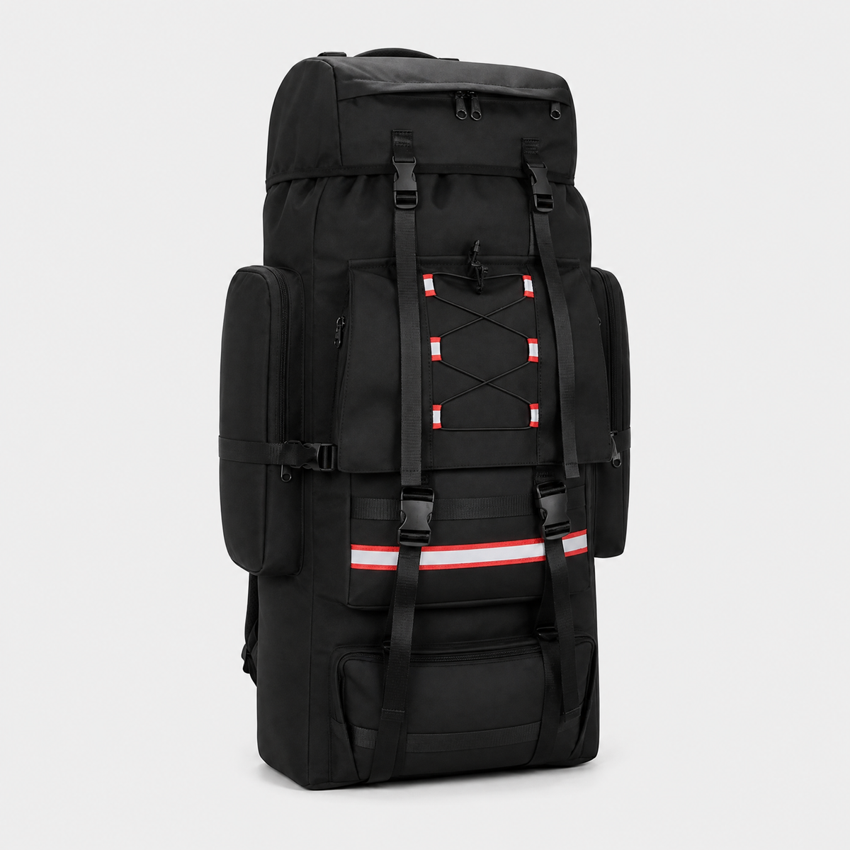 Sac de Voyage Grande Capacité 130L, coloris Noir, vue trois quarts