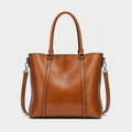 Sac à Main Cuir Femme, coloris Marron, vue de face