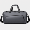 Sac à Main de Voyage Homme, coloris Gris, vue de face