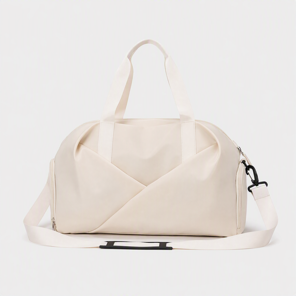 Sac de Voyage Week End Femme, coloris Blanc Cassé, vue de face